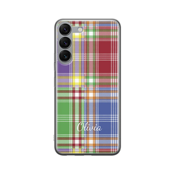 Plaid & Simple - Custom Galaxy S Case