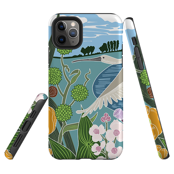 iPhone Tough Case - Spoonbill By Kate Heiss