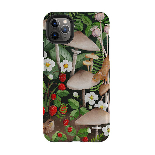 iPhone Tough Case - Strawberry Patch By Bex Parkin