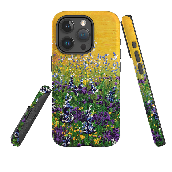 iPhone Tough Case - Sunshine Meadow By Linda Calvert Jacobson