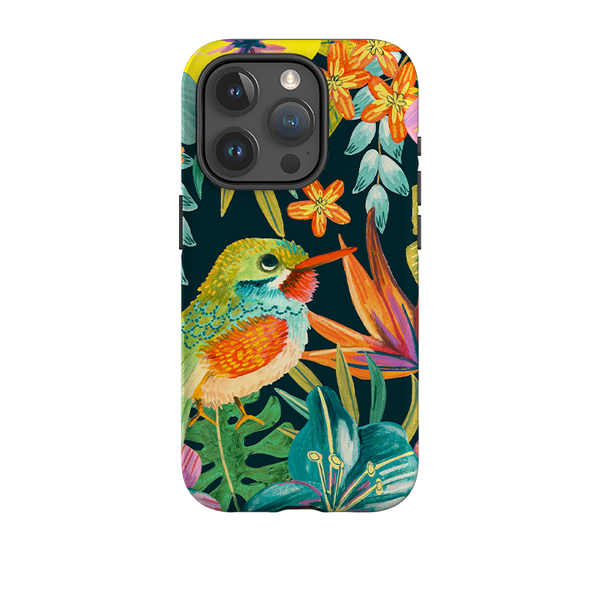 iPhone Tough Case - Tropical Bird By Caroline Bonne Muller