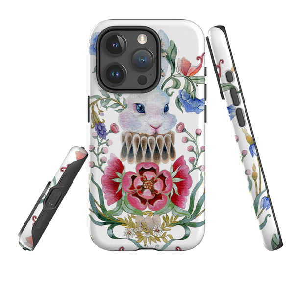 iPhone Tough Case - White Rabbit By Maria Matos
