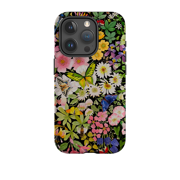 iPhone Tough Case - Wild Flowers By Bex Parkin