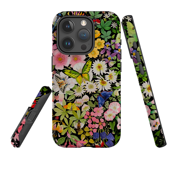 iPhone Tough Case - Wild Flowers By Bex Parkin