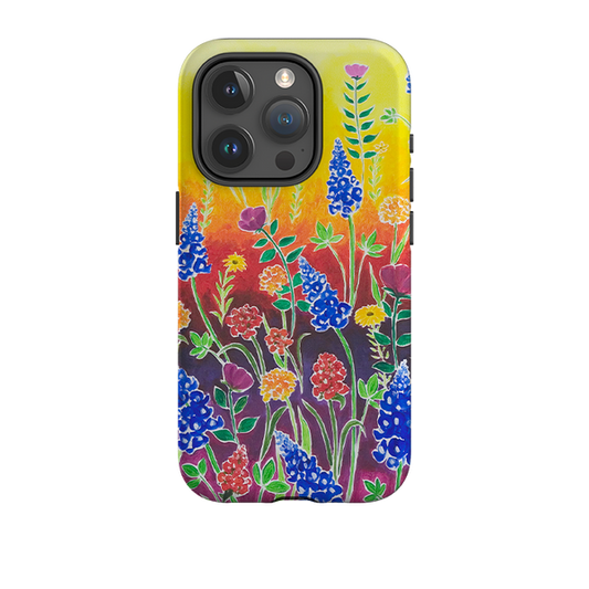 iPhone Tough Case - Wildflower Fantasy By Linda Calvert Jacobson