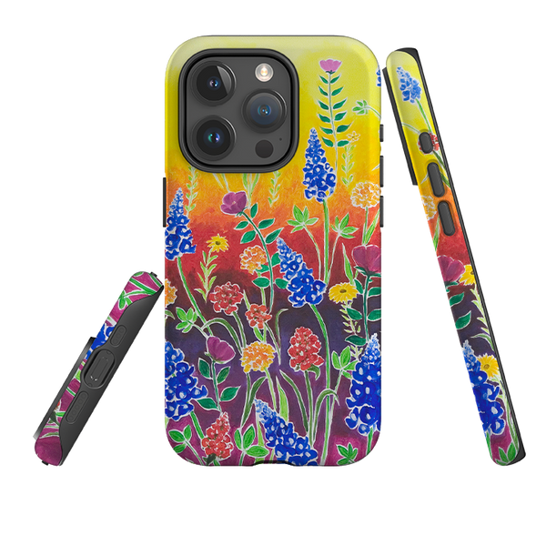 iPhone Tough Case - Wildflower Fantasy By Linda Calvert Jacobson