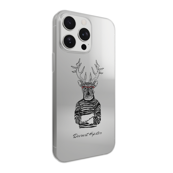 Deerest Hipster - Custom iPhone Case