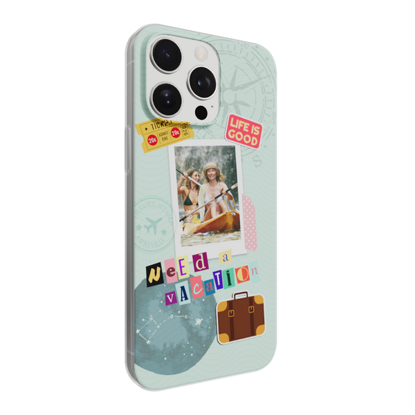 Need A Vacation - Custom Galaxy S Case