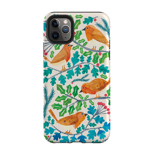 iPhone Tough Case - Robins By Tracey English