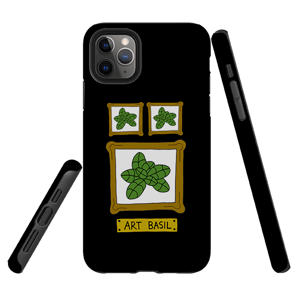 iPhone Tough Case - Art Basil By Angelica Hicks