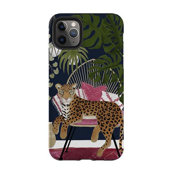 iPhone Tough Case - Boho Leopard By Bex Parkin