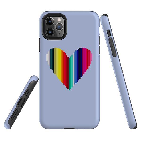 iPhone Tough Case - Cool Heart By Kitty Joseph