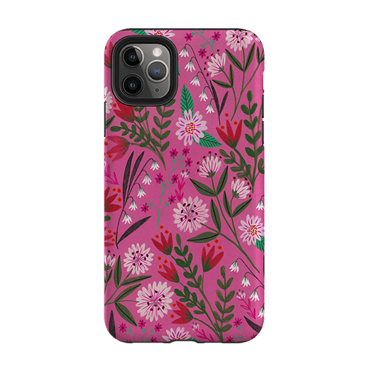 iPhone Tough Case - Pink Sunset By Lee Foster Wilson