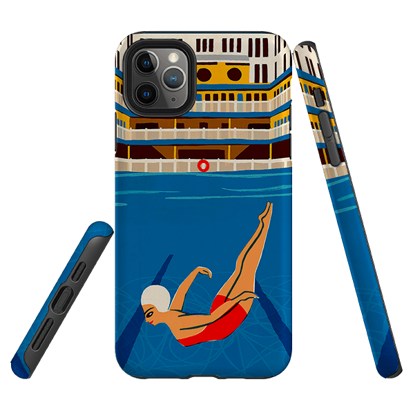 iPhone Tough Case - Piscine Molitor By Paul Thurlby