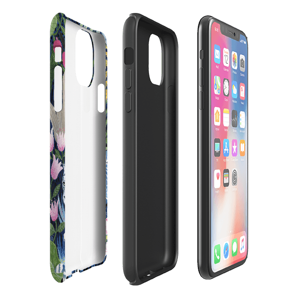 iPhone Tough Case - Prowling Leopard By Bex Parkin