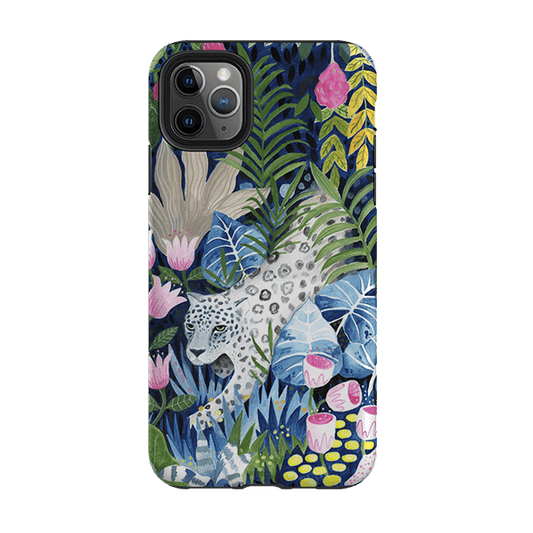 iPhone Tough Case - Prowling Leopard By Bex Parkin