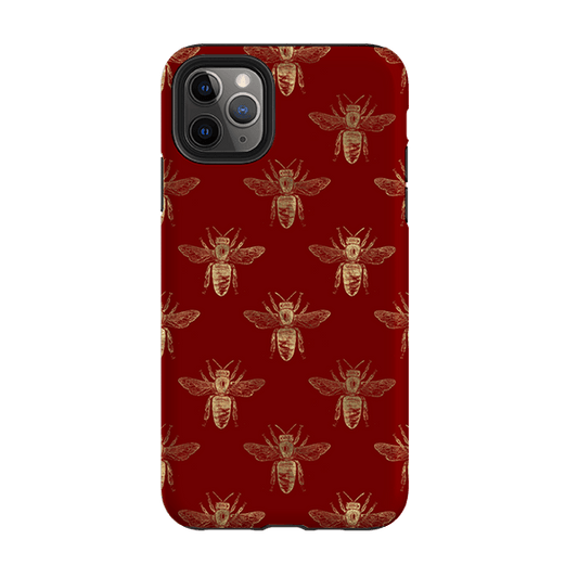 iPhone Tough Case - Red Bees