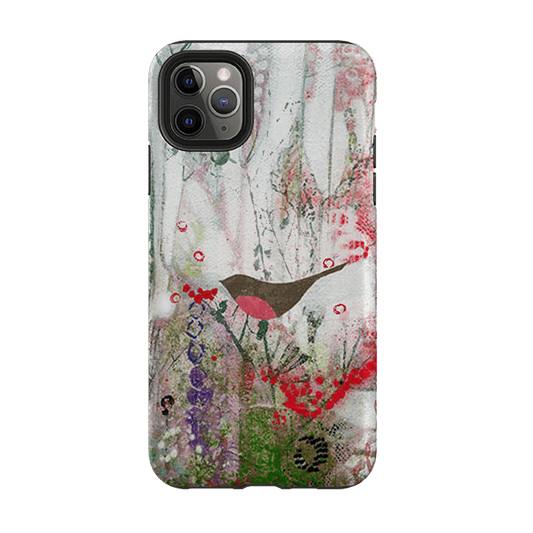 iPhone Tough Case - Robin And Berries By Tiffany Lynch