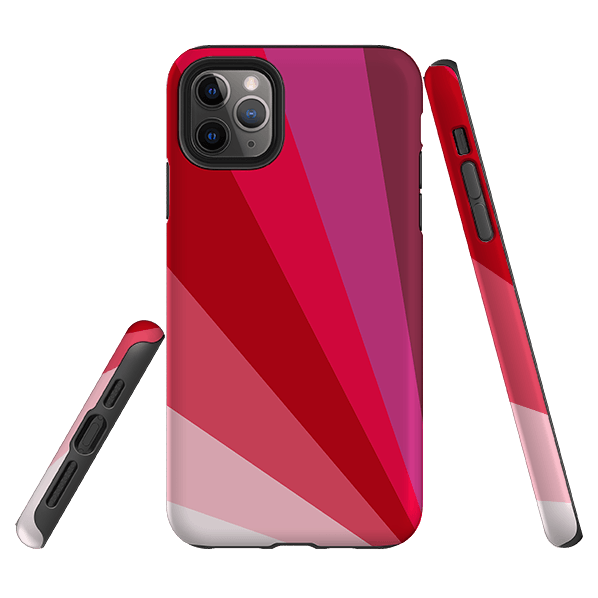 iPhone Tough Case - Ruby Fan By Kitty Joseph