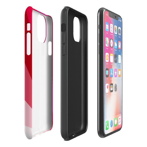 iPhone Tough Case - Ruby Fan By Kitty Joseph