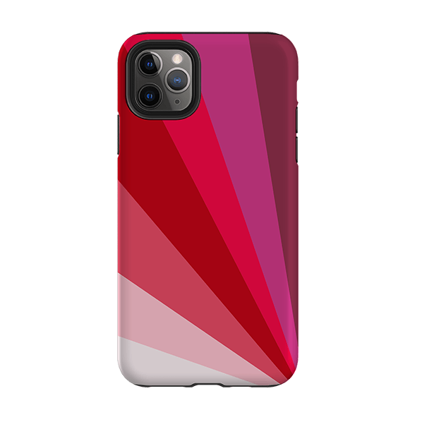 iPhone Tough Case - Ruby Fan By Kitty Joseph