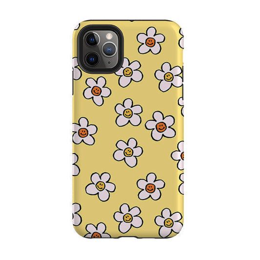 iPhone Tough Case - Smiley Mellow Yellow