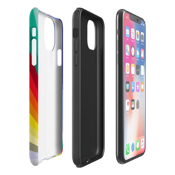 iPhone Tough Case - Spectrum Fan By Kitty Joseph