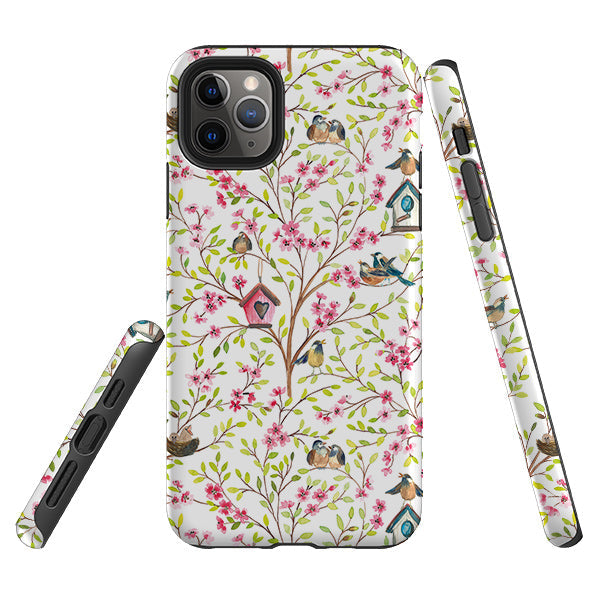 iPhone Tough Case - Spring Pattern By Elisabeth Haager