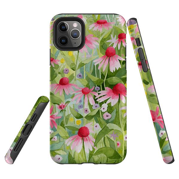 iPhone Tough Case - Summer Echinacea By Bex Parkin