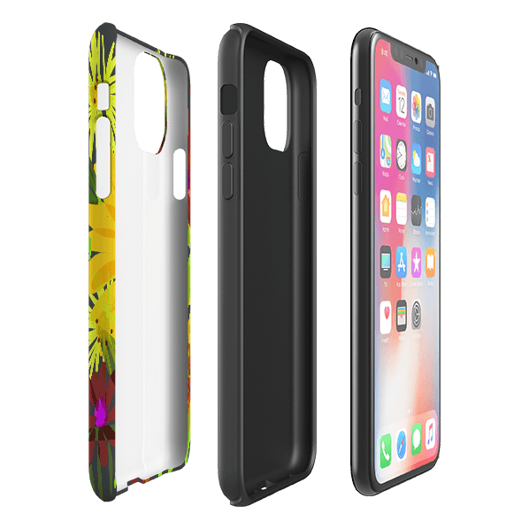 iPhone Tough Case - Sunflowers By Sarah Campbell