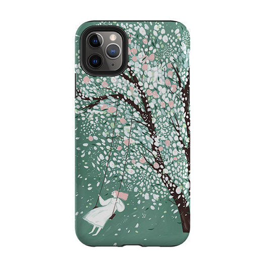iPhone Tough Case - The Apricot Tree By Madalina Andronic