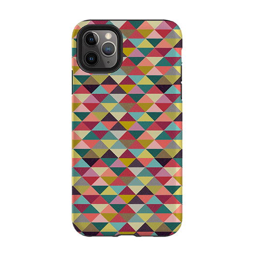 iPhone Tough Case - Triangle Geometric By Suzy Taylor