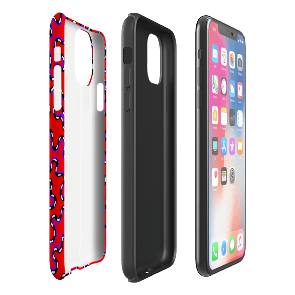 iPhone Tough Case - Vermicular By Cressida Bell