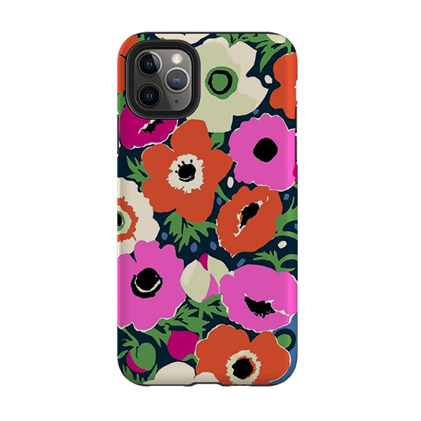 iPhone Tough Case - Windflowers By Sarah Campbell