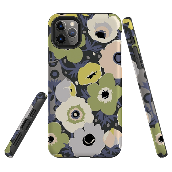 iPhone Tough Case - Windflowers Urbane By Sarah Campbell