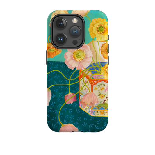 iPhone Tough Case - Poppies By Bex Parkin