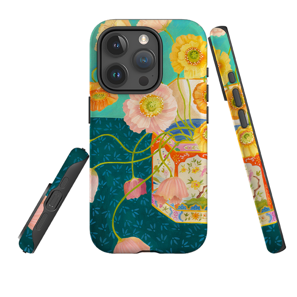 iPhone Tough Case - Poppies By Bex Parkin