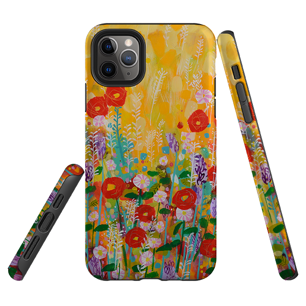 iPhone Tough Case - Summer Meadow By Claire West